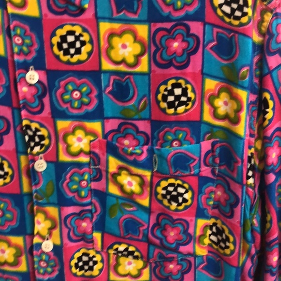 C&A short sleeve button down shirt men’s large EUC - Picture 3 of 4